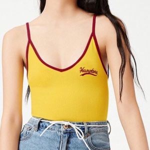 “Hampton” Yellow Bodysuit